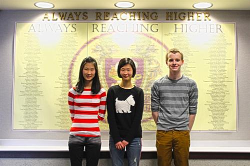 Three Juniors Win Martin Luther King Essay Contest Juniors From Left To Right Ann Jung Jennifer Jung And Sam Fecko Won This Years Martin Luther King Essay Contest In Their Grade Division Fifth Business Essay also Important Of English Language Essay Locavores Synthesis Essay
