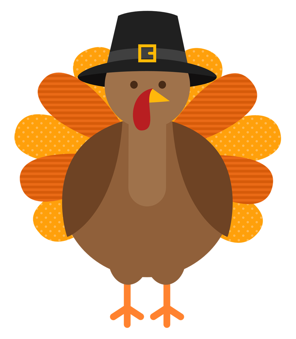 Graphic of a turkey for Thanksgiving
